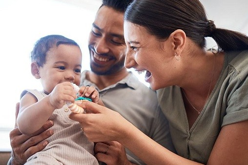 A young family